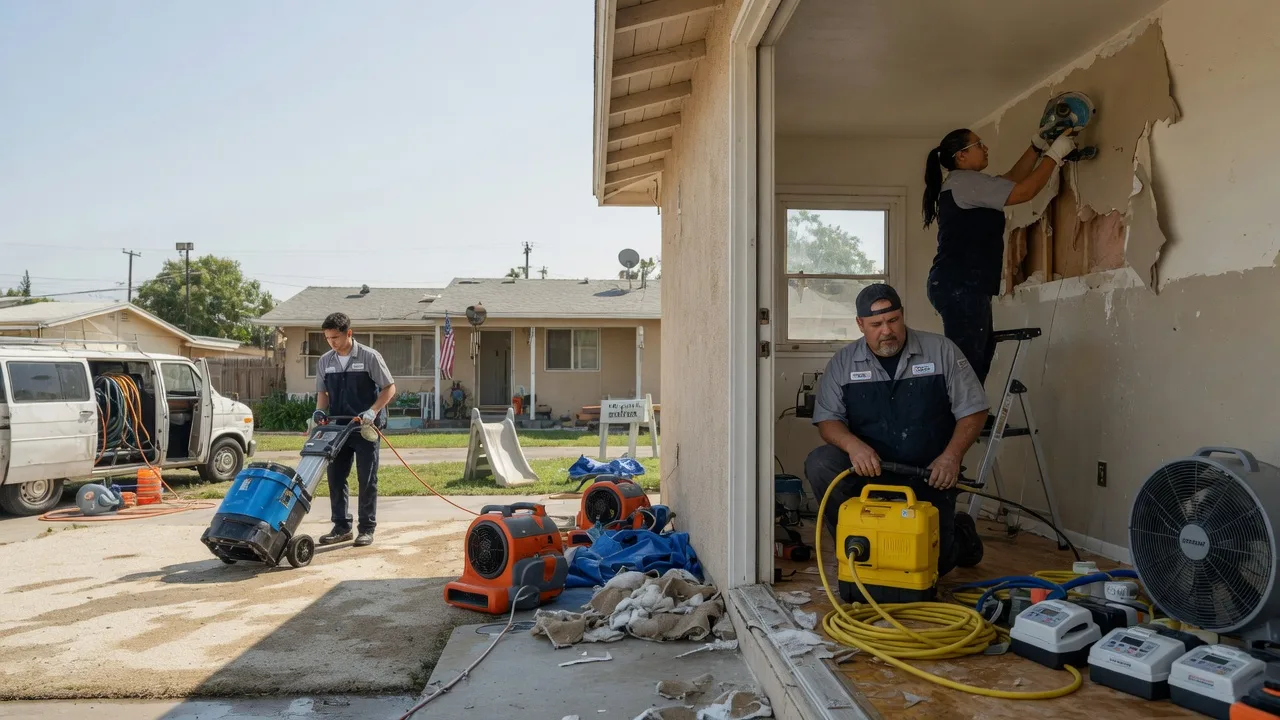 Water Damage Restoration in Rotan, TX near me
